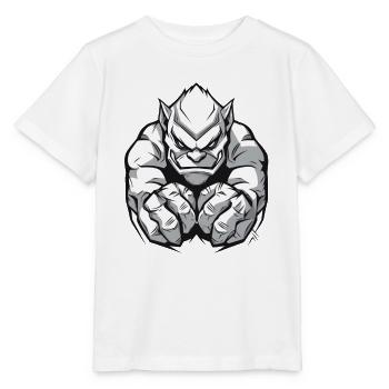 Joueur cool - T-shirt bio MINI CREATOR Stanley/Stella Enfant - blanc - Devant - Maike (125cm)