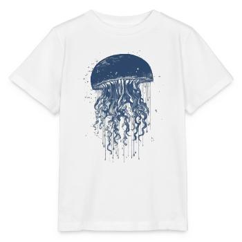 Méduse - T-shirt bio MINI CREATOR Stanley/Stella Enfant - blanc - Devant - Maike (125cm)