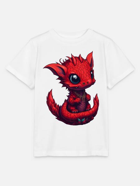 Baby Dragon - Stanley/Stella Kinder T-Shirt MINI CREATOR  - Weiß