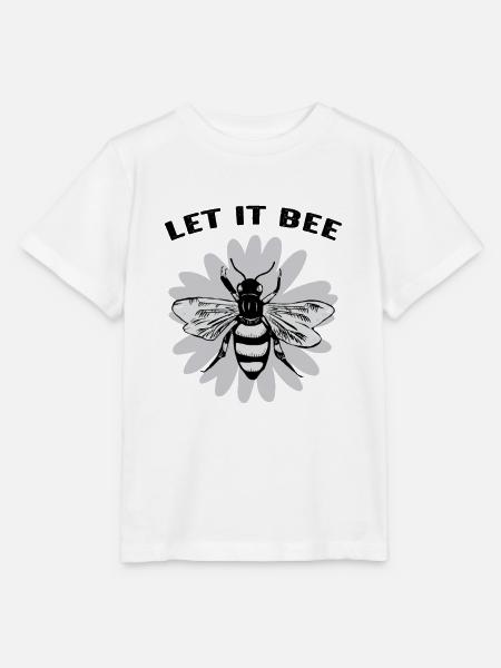 Let it bee - Nachhaltigkeit - Stanley/Stella Kinder T-Shirt MINI CREATOR - Weiß