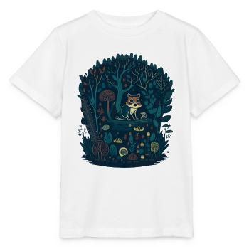 Forest Chipmunk - Stanley/Stella MINI CREATOR Kids’ T-Shirt - white - Front - Maike (125cm)