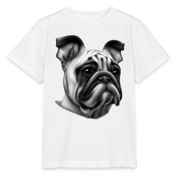 Dog Bulldog Dog Owner Dog Owner - Stanley/Stella MINI CREATOR Kids’ T-Shirt - white - Front - Maike (125cm)