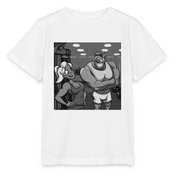GYM - Stanley/Stella MINI CREATOR Kids’ T-Shirt - white - Front - Maike (125cm)