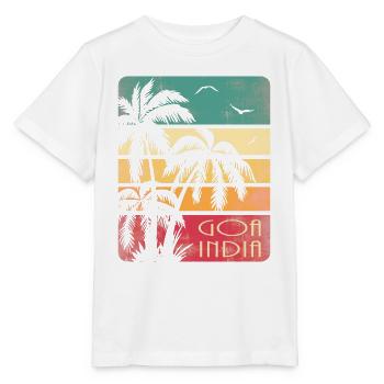 Goa Inde - T-shirt bio MINI CREATOR Stanley/Stella Enfant - blanc - Devant - Maike (125cm)