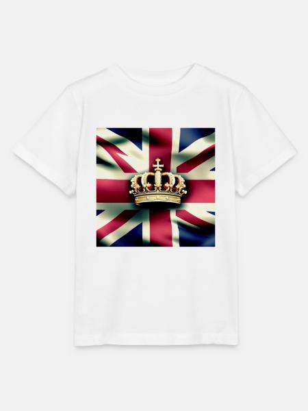 KRÖNUNGS-TSHIRT - Stanley/Stella Kinder T-Shirt MINI CREATOR - Weiß