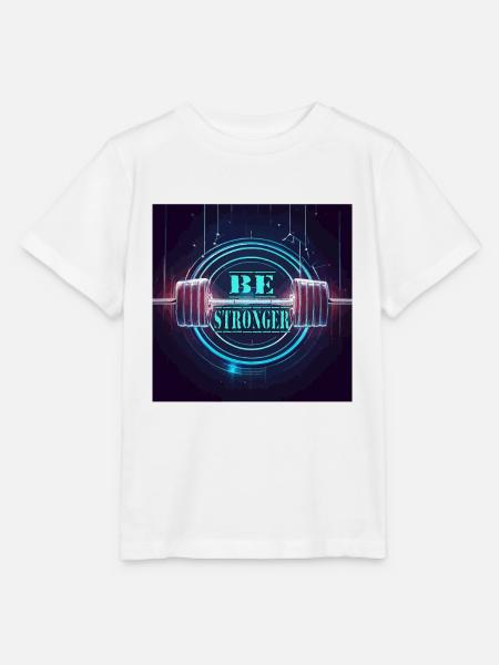 FITNESSSTUDIO - Stanley/Stella Kinder T-Shirt MINI CREATOR  - Weiß