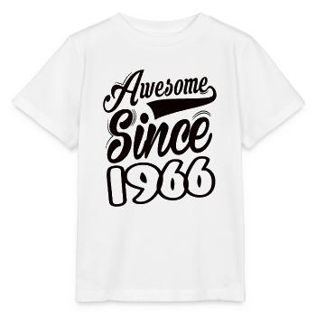 Génial depuis 1966 - T-shirt bio MINI CREATOR Stanley/Stella Enfant - blanc - Devant - Maike (125cm)