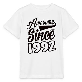 Génial depuis 1992 - T-shirt bio MINI CREATOR Stanley/Stella Enfant - blanc - Devant - Maike (125cm)
