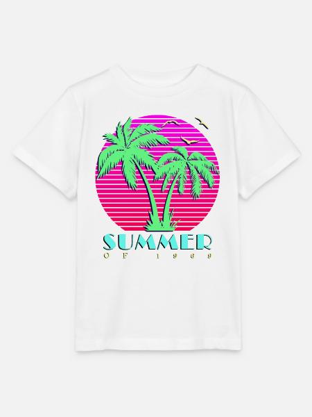 Summer Of 69 - Stanley/Stella Kinder T-Shirt MINI CREATOR  - Weiß