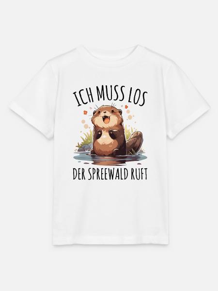 Spreewald Urlaub - Stanley/Stella Kinder T-Shirt MINI CREATOR - Weiß