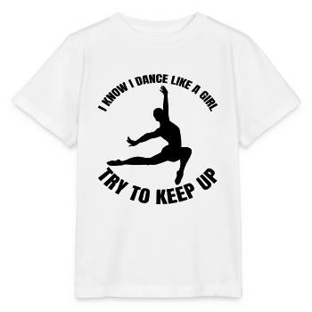 Ballerina Ballet Gift Dancer Dance Class Dance - Stanley/Stella MINI CREATOR Kids’ T-Shirt - white - Front - Maike (125cm)