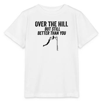 Funny Over The Hill Basketball 30th 40th Birthday - Stanley/Stella MINI CREATOR Kids’ T-Shirt - white - Front - Maike (125cm)