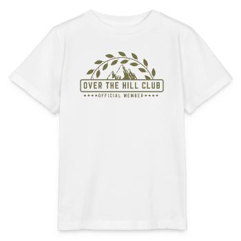 Over The Hill Club Official Member Retirement Pun - Stanley/Stella MINI CREATOR Kids’ T-Shirt - white - Front - Maike (125cm)