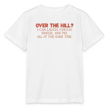 Over The Hill Funny Old People Joke Gag Funny Cool - Stanley/Stella MINI CREATOR Kids’ T-Shirt - white - Front - Maike (125cm)