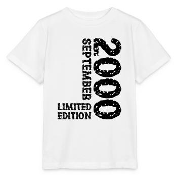 2000 September Limited Edition 23. Geburtstag Deko - Stanley/Stella Kinder T-Shirt MINI CREATOR  - Weiß - Vorne - Maike (125cm)