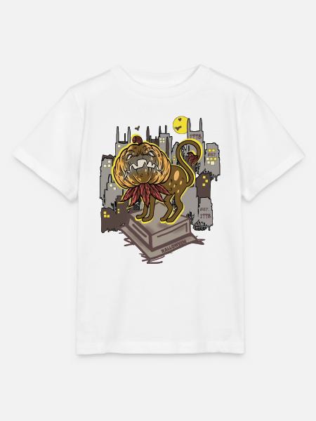 Halloween In der Stadt - Stanley/Stella Kinder T-Shirt MINI CREATOR  - Weiß