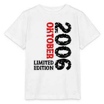 2006 Oktober Limited Edition 17. Geburtstag Deko - Stanley/Stella Kinder T-Shirt MINI CREATOR  - Weiß - Vorne - Maike (125cm)