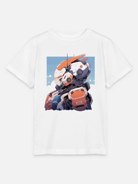 Roboter - Stanley/Stella Kinder T-Shirt MINI CREATOR - Weiß