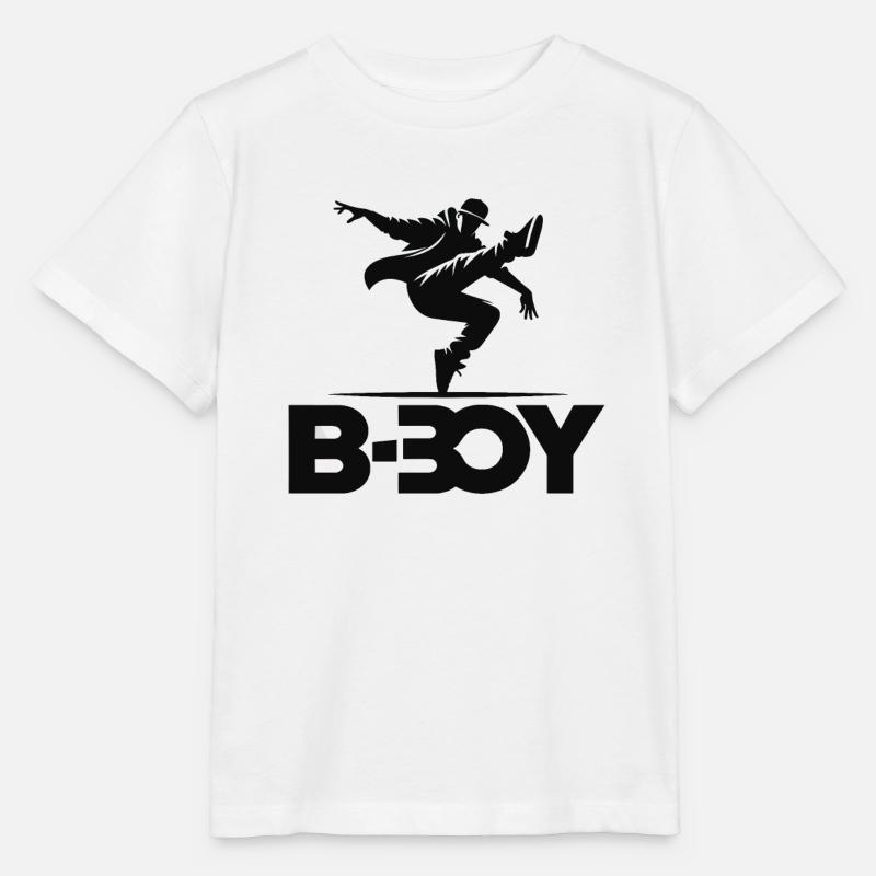 Breakdance Breakdancer Breakdance Kinder - Stanley/Stella Kinder T-Shirt MINI CREATOR  - Weiß