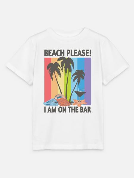 Strand bitte - Stanley/Stella Kinder T-Shirt MINI CREATOR - Weiß