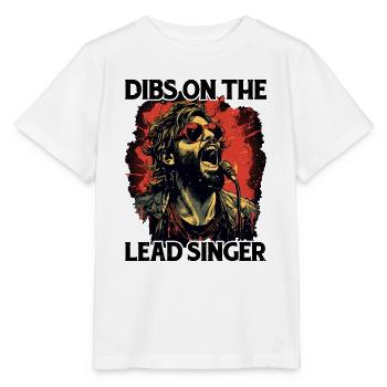 Dibs On The Lead Singer 7 - Stanley/Stella MINI CREATOR Kids’ T-Shirt - white - Front - Maike (125cm)