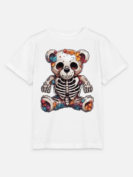 Teddybär / Kuscheltier / Stofftier / Geschenkidee - Stanley/Stella Kinder T-Shirt MINI CREATOR - Weiß