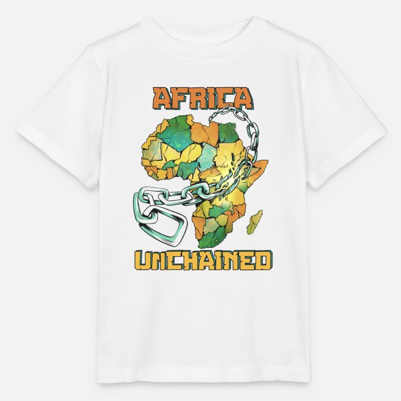 Africa Unchained - Stanley/Stella Kinder T-Shirt MINI CREATOR - Weiß