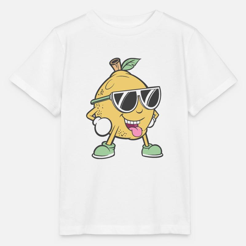 drôle de citron - T-shirt bio MINI CREATOR Stanley/Stella Enfant - blanc