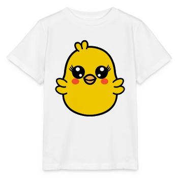 poussin - T-shirt bio MINI CREATOR Stanley/Stella Enfant - blanc - Devant - Maike (125cm)