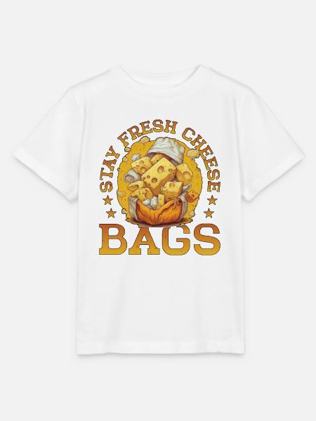 Stay Fresh Cheese Bags 50 - Stanley/Stella Kinder T-Shirt MINI CREATOR - Weiß