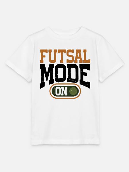 Futsal Mode On 13 - Stanley/Stella Kinder T-Shirt MINI CREATOR - Weiß