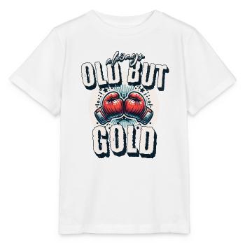 Old but always Gold Boxing - Stanley/Stella Kinder T-Shirt MINI CREATOR  - Weiß - Vorne - Maike (125cm)