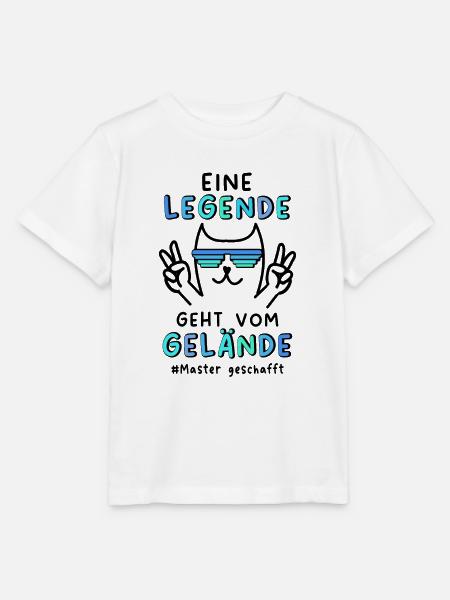 Master Geschafft 2024 - Stanley/Stella Kinder T-Shirt MINI CREATOR - Weiß