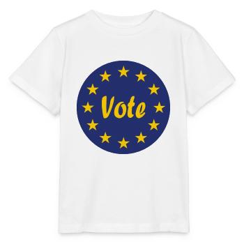 Die Europa Wahl - Stanley/Stella Kinder T-Shirt MINI CREATOR  - Weiß - Vorne - Maike (125cm)