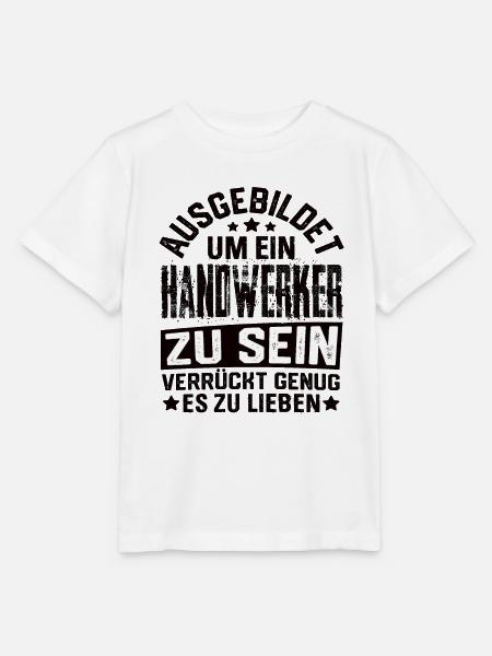 Handwerker Handwerk Handwerker Lustig Meister - Stanley/Stella Kinder T-Shirt MINI CREATOR - Weiß
