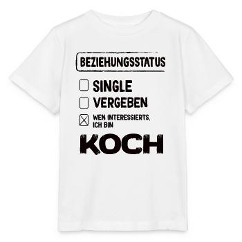 Statut de la relation avec Koch - T-shirt bio MINI CREATOR Stanley/Stella Enfant - blanc - Devant - Maike (125cm)