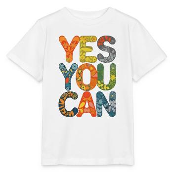 Yes You Can - Stanley/Stella MINI CREATOR Kids’ T-Shirt - white - Front - Maike (125cm)