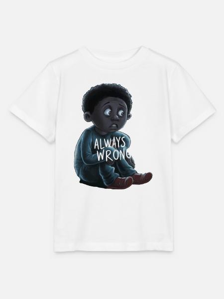 IHRE SCHLIMMSTEN ÄNGSTE, IMMER FALSCH - Stanley/Stella Kinder T-Shirt MINI CREATOR  - Weiß