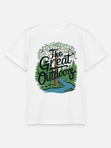 DIE FREIE NATUR - Stanley/Stella Kinder T-Shirt MINI CREATOR - Weiß