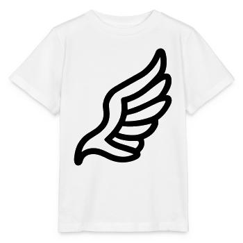 Ailes d'ange - T-shirt bio MINI CREATOR Stanley/Stella Enfant - blanc - Devant - Maike (125cm)