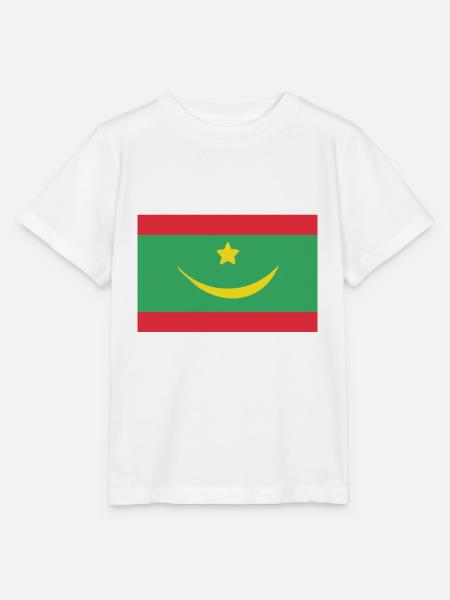 Flagge Mauretanien - Stanley/Stella Kinder T-Shirt MINI CREATOR - Weiß