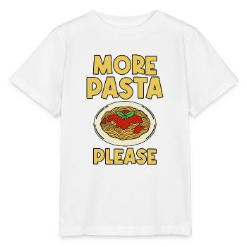 More Pasta Please 2 - Stanley/Stella Kinder T-Shirt MINI CREATOR  - Weiß - Vorne - Maike (125cm)