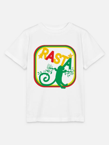 Rasta - Stanley/Stella Kinder T-Shirt MINI CREATOR - Weiß