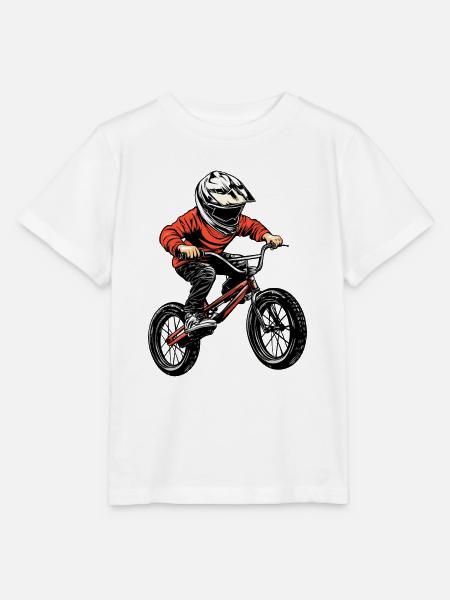 BMX Kind - Stanley/Stella Kinder T-Shirt MINI CREATOR  - Weiß