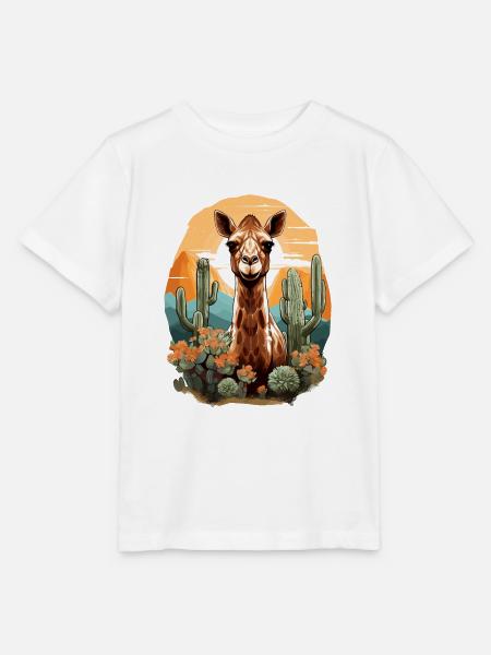 Kamel Wüste - Stanley/Stella Kinder T-Shirt MINI CREATOR  - Weiß