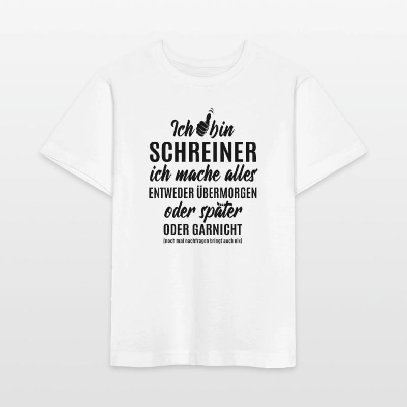 Schreiner - ich mache alles später oder garnicht Stanley/Stella Kinder T-Shirt MINI CREATOR 