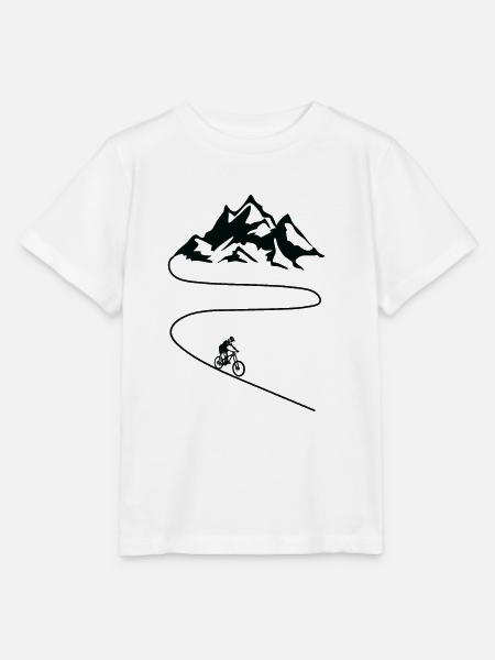 Mountainbike Sport - Stanley/Stella Kinder T-Shirt MINI CREATOR - Weiß