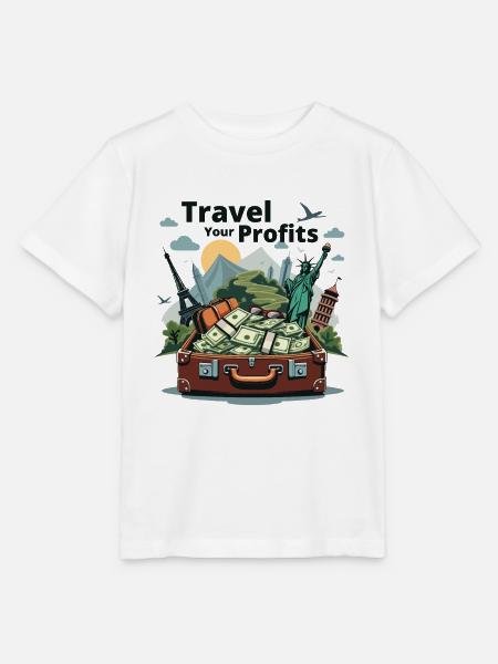 AUF REISE - Stanley/Stella Kinder T-Shirt MINI CREATOR - Weiß