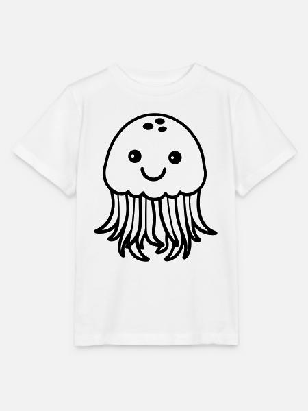 Qualle - Stanley/Stella Kinder T-Shirt MINI CREATOR - Weiß