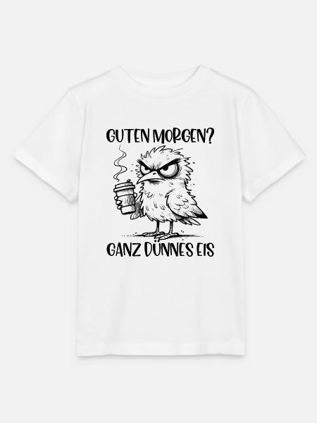 Guten Morgen Ganz Dünnes Eis Morgenmuffel Möwe - Stanley/Stella Kinder T-Shirt MINI CREATOR - Weiß